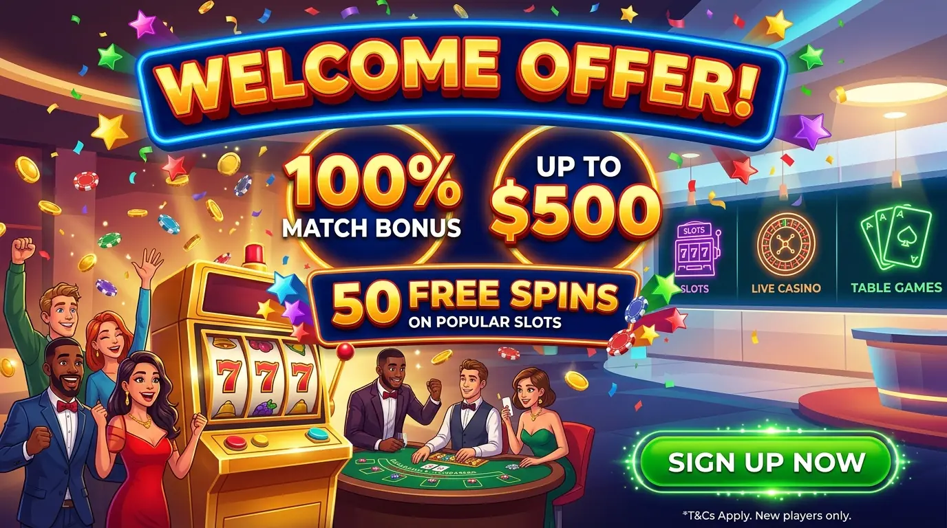 Welcome Offer Spin casino