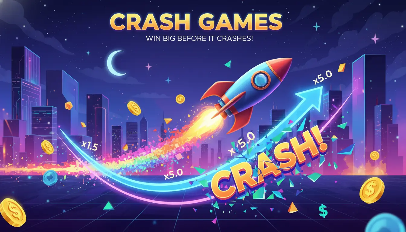 Crash Games bei Spin casino